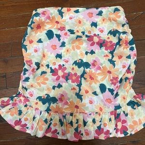 Shein floral skirt
